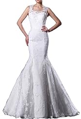 Mermaid Lace Beaded  Dress