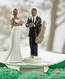 Weddingstar Golf Fanatic Groom Mix & Match Cake Topper - Non-Caucasian
