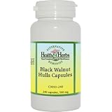 41S8g5zVK1L. SL160  Alternative Health & Herbs Remedies Black Walnut Hulls Capsules, 240 Count Bottle