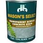 Transparent Concrete Stain, Coal Black 1 Gal