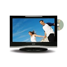 Sanyo CE19LD08DV-B 19-inch Widescreen LCD TV with Freewview and Built in DVD
