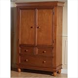 distressed armoires-Wendy Armoire Finish: Distressed Amber