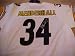 Rashard Mendenhall Hand Signed Autographed Authentic Reebok Pittsburgh Steelers Away Jersey