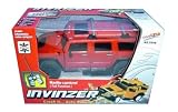 XSTUNT Invinzer Crash 'n Rebuild Radio Controlled 1/12 Scale Hummer Truck - Red