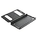 Huawei Honor 4 Play Case,COOLKE [Black] Luxury Folio Case View Window Ultra Thin Flip Cover for Huawei Honor 4 Play