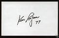 Ken Ragan signed autographed 3x5 index card NASCAR
