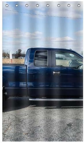 Friendly Chic Shower Curtain Comfortable Polyester Home Bath 48x72 inch / 120x180 cm