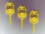 Police Badge Cupcake Picks - 12ct