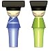 A Di Alessi King & Queen Chin Bottle Stops