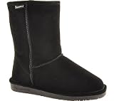BEARPAW Women's Emma Short Boot,Black,7 M US BEARPAW Women's Emma Short Boot,Black,7 M US
