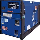 TRUSCO デンヨー 防音型ディーゼルエンジン発電機 DCA25LSK