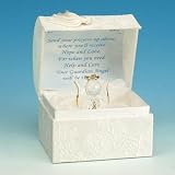 Glass Guardian Angel Box Collectible Decoration Design Container Model