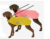 Designer Dog Coat (D.O.G.) - Pink Spring Dog Raincoat - Large