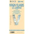 Laminated Virgin Islands (U.S. and British) Map by Borch (English Edition) by Borch