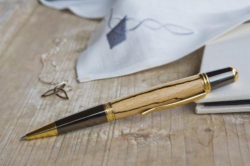 "Sierra Elegant Gold" Pen, Spalted Beech