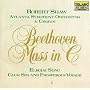 Beethoven: Mass in C; Elegiac Song; Calm Sea and Prosperous Voyage