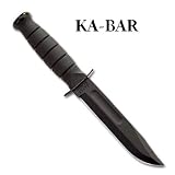 KABAR Short Black Plain Edge Knife