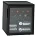 Haier America Beverage Center Double Panel Amber Tinted Flat Glass Door w/ Black Cabinet & Trim