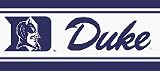 Duke Blue Devils NCAA Licensed 5 1/4 H x 15' L Border