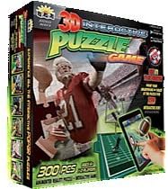 3D Interactive Puzzle Game Football 300 Pieces by popar