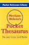 Merriam-Webster's Pocket Thesaurus (Pocket Reference Library)