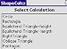 ShapeCalcz - Geometric Calculator downloadable Software