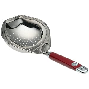 KitchenAid Pasta Scoop Colander, Red