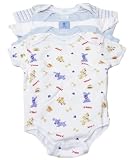 H.W. Carter & Sons 5 Short Sleeve Body Suits - one color, nb
