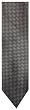 Men's Donald J. Trump Necktie Neck Tie Signature Collection Black and Silver