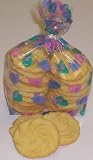 Gourmet Food : Scott's Cakes 1 lb. Almond Shortbread Cookies in a Bunny Hop Bag