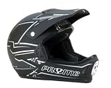 Pryme Evil Pro Fullface Helmet Adult Medium / 55-57cm 1200 grams Matte Black/Grey by Pryme