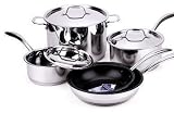 Gourmet Standard Culinary Pride Non-Stick Cookware Tri-Ply, 9-Piece Set