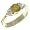 Round Cut Yellow Cz Ring