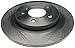 ACDelco Silver 18A1798A Rear Disc Brake Rotor