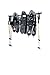03002 Large Snowshoe Rack