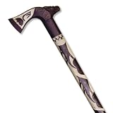 Carved Walking Stick - Folk Eagle Design
