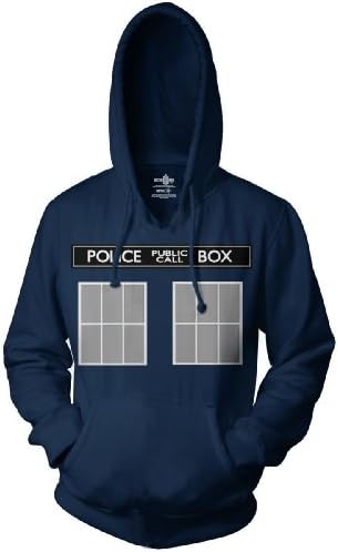 Doctor Who Call Box Pullover Hoodie