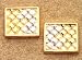 14KT Two-Tone Gold Cuff Links
