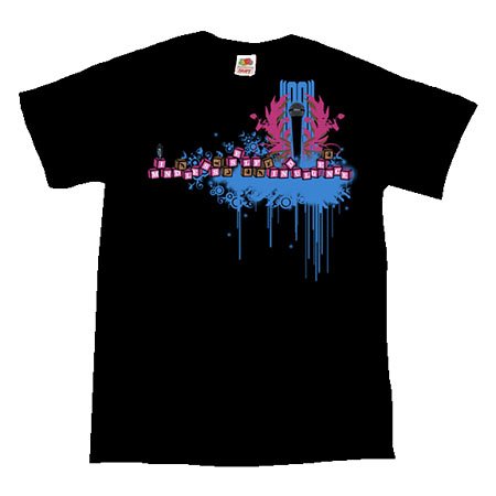 Click here to buy MINDLESS SELF INDULGENCE (MSI) - Mic - Black T-shirt.