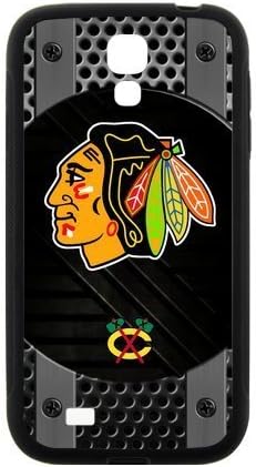 Custom Unique Design NHL Chicago Blackhawks Samsung Galaxy S4 Silicone Case