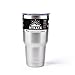 Stainless Steel Tumbler - STRATA 30 oz. Highly Insulated Rambler - No Sweat Thermos-304 Double Walled Stainless Steel w/ Copper Lining- Seamless Anti-Microbial Design with Travel Lid