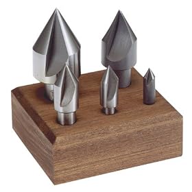 Value 5pc 1 4-1 3fl 90d Hss Countersink Set by Value