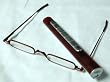 Eye Stic - Burgundy with rectangle Reader