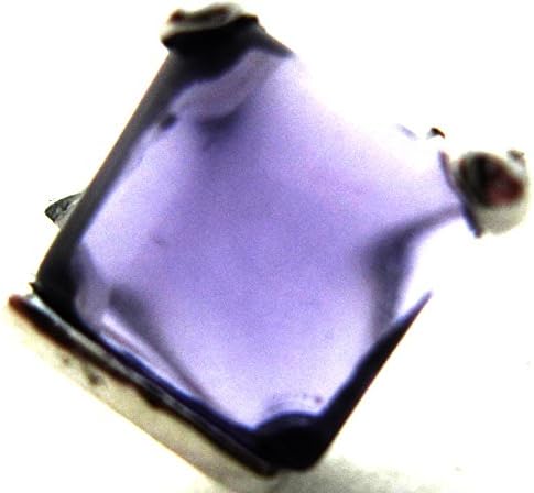 Stone Hippie Ring Amethyst Jewelry for Women Girls Teens