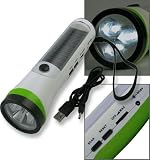 Solar Taschenlampe mit FM Radio mit 3 Super Bright LEDs FL 28