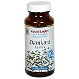 Nature's Herbs Damiana Leaves, 380 mg, Capsules, 100 capsules (Pack of 4)