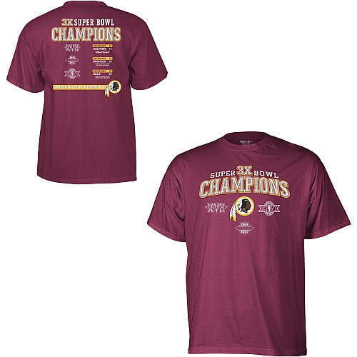 Reebok Washington Redskins Super Bowl Champions Youth T-Shirt