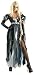 Gr��e: 36/42 
Lieferumfang: Kleid, Armstulpen
Ma�e:
L�nge: 135 cm          
Brustumfang: 80 cm   
Taille: 90 cm
Armstulpen:
Gearbeitet aus schwarzem T�ll reichen die Stulpen bis �ber die Ellbogen. 
Verschlossen werden die Stulpen mit Hilfe eines blauen Satin Bandes.
Material: 100% 
Polyester
Pflege: 20 Grad Handw�sche