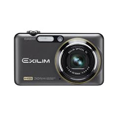 Casio EXILIM EX-FC100 BK Highspeed Digitalkamera (9 Megapixel, 5-fach opt. Zoom, 6,9 cm (2,7 Zoll) Display, mechan. Bildstabilisator) schwarz