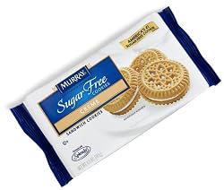 Murray Sugar Free Cookies Creme Sandwich, 6.5-Ounce Packages (Pack of 12)